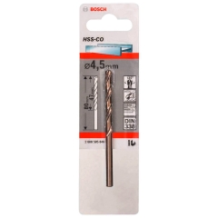 Bosch Professional Wiertło do metalu HSS-Co 4,5 mm x 80 mm