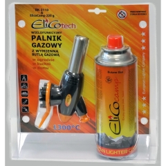 ElicoTech Palnik gazowy RK-3110+Gaz 220g