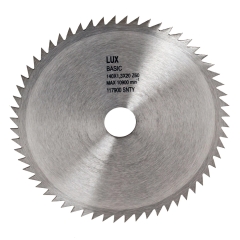 LUX Tarcza zębata śr. 140 mm x 20 mm 60 zębów