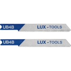 LUX Brzeszczoty do stali Typ U 76,5 mm - 2 szt
