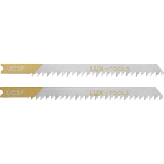 LUX Brzeszczoty do drewna Typ U 100 mm - 2 szt