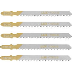 LUX Brzeszczoty do drewna Typ T 100 mm - 5 szt
