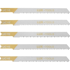 LUX Brzeszczoty do drewna Typ U 100 mm - 5 szt