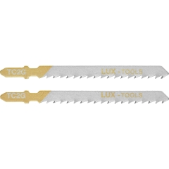 LUX Brzeszczoty do drewna Typ T 100 mm - 2 szt