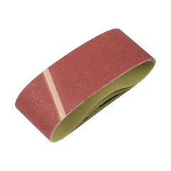 LUX Taśma szlifierska bezkońcowa 75 mm x 457 mm P 80 3 sztuki