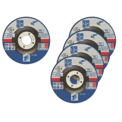 LUX Zestaw tarcz do cięcia metalu 115 mm 5-częściowy