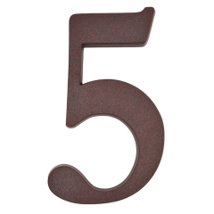 Sartpol Cyfra 5 składana 19 cm brązowa