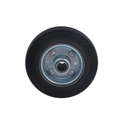 Koło gumowe z felgą metalową 100 mm x 30 mm x 12 mm