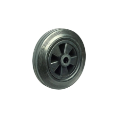 Domino Koło czarne 160mm 175kg guma