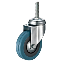 Domino Koło meblowe trzpień M10 100mm 65kg guma