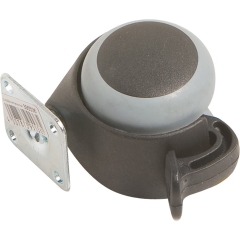 Kółko podwójne do parkietu z płytką i ustalaczem śr. 50 mm 40 kg