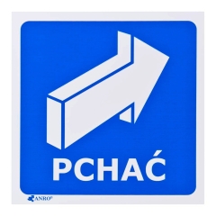 Znak pchać