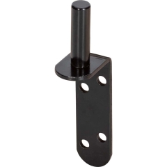 Skobel wkręcany 150x30 czarny