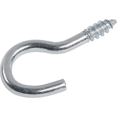 LUX-TOOLS Hak otwarty ocynk 30x2,6mm 9szt