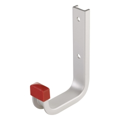 Lux Hak ścienny aluminiowy wygięty 30kg