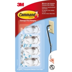 3M Uchwyty do kabli średnie Command 4 szt.