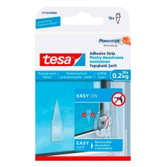 Tesa Przezroczyste plastry montażowe, 16 szt. do 0,2kg
