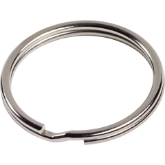 LUX-TOOLS Kółko do breloka stal nikiel 24mm 4szt