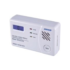 Orno Czujnik czadu z wyświetlaczem LCD OR-DC-610