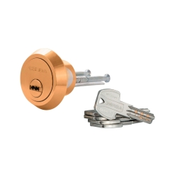 Gerda Wkładka drzwiowa RIM Pro System mosiądz śr. 30 mm