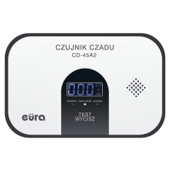 Eura Czujnik czadu bateryjny 2 x 1,5V CD-45A2