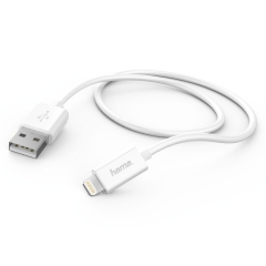 Kabel ładujący data light biały 1m