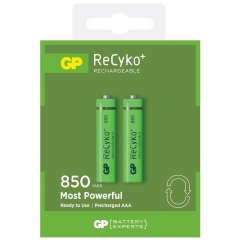 GP Akumulatory ReCyko+ AAA 850 mAh 2 szt