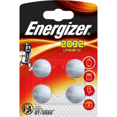 Energizer Baterie litowe CR2032 4 sztuki