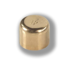 Zaślepka kołpak LW 15mm miedź