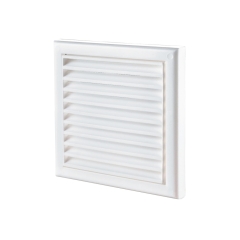 Vents kratka wentylacyjna 154 mm x 154 mm x śr. 100 mm biała