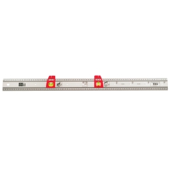 LUX Przymiar liniowy z libellami 75 cm