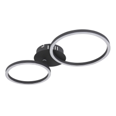 Globo Lampa LED KENDY czarna 24W 900 lm 3000K