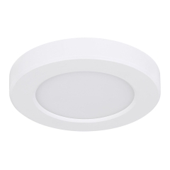 Globo Plafon LED LASSE śr. 12,6 cm biały 6W 420 lm 3000-6500K