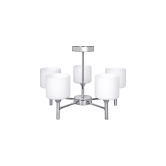 ActiveJet Lampa wisząca AJE-MIRA stal nikiel 5xE27