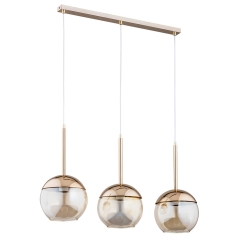Alfa Lampa wisząca VOLDA gold 3xE27
