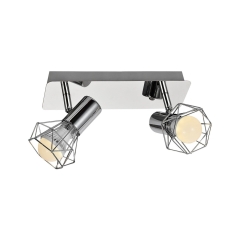 ActiveJet Listwa AJE-BLANKA metal srebrna 2xE14