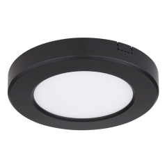 Globo Plafon LED LASSE śr. 12,6 cm czarny 6W 420 lm 3000-6500K