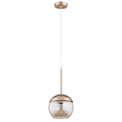 Alfa Lampa wisząca VOLDA gold E27