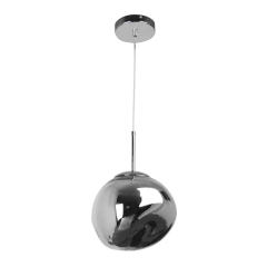 Polux Lampa wisząca PARMA Silver E27