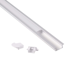 Polux Profil aluminiowy podtynkowy satyna 1 m