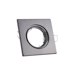 Polux Oczko ruchome OPIN kwadratowe czarne MR16