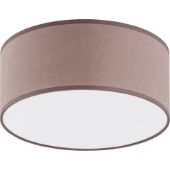 TK Lighting Plafon RONDO śr. 30 cm kawa E27