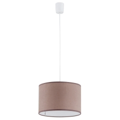 TK Lighting Lampa wisząca RONDO śr. 30 cm kawa E27