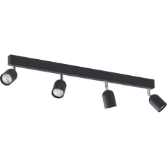 TK Lighting Listwa TOP czarna 4xGU10