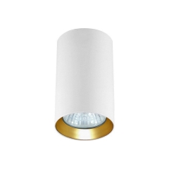 Light Prestige Oprawa MANACOR 9 cm biało-złota GU10