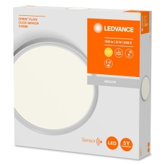 Ledvance Plafon ORBIS PLATE śr. 51 cm Click Sensor 32W 1800 lm 3000K