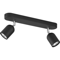 TK Lighting Listwa TOP czarna 2xGU10
