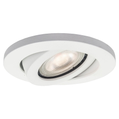 Light Prestige Oczko podtynkowe LAGOS ruchome okrągłe białe GU10