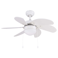Globo Lampowentylator RIVALDO śr. 78 cm biały E14