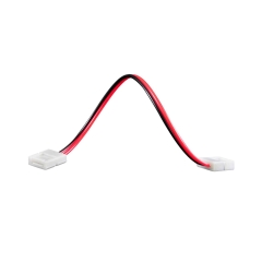 Polux Złączka do taśmy LED dwustronna z przewodem 10 mm